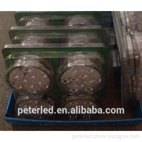 Totally waterproof led big base submersible fairy light for christmas decoration